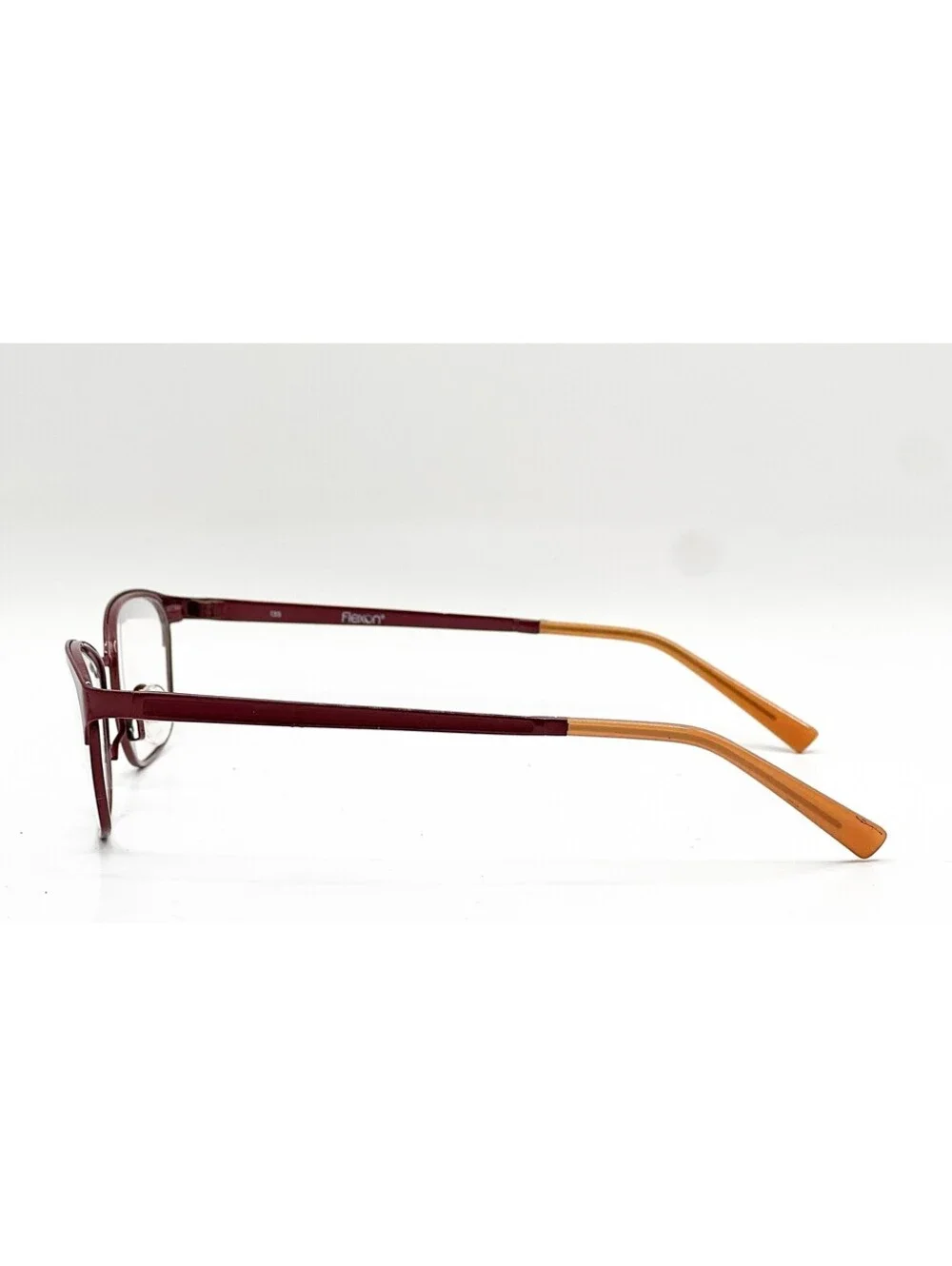 Flexon Victory 604 Burgundy Authentic Eyeglasses 52-18-135